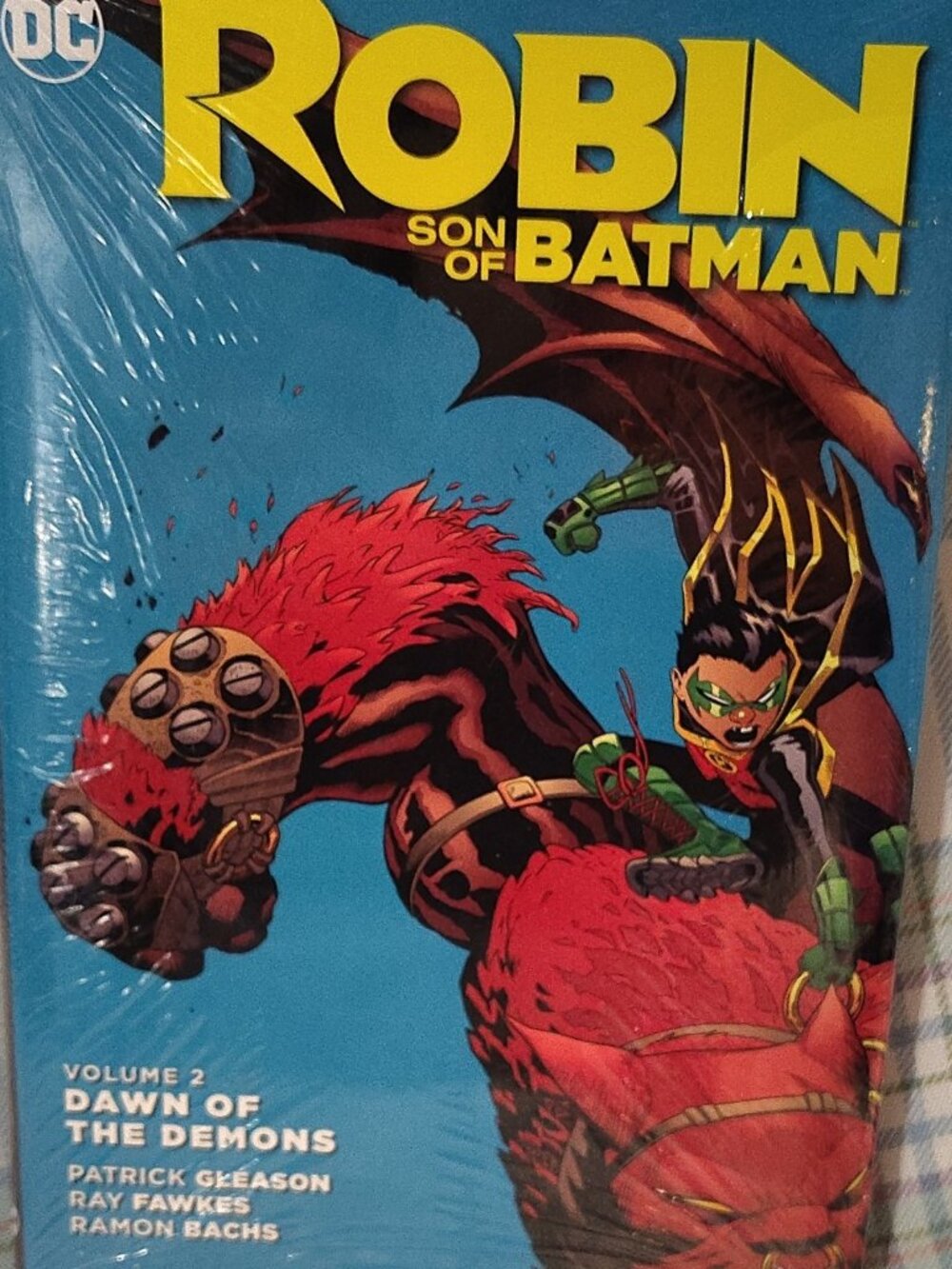 DC Comics Robin: Son of Batman Vol 2 Dawn of the Demons Hardcover w/ Dust Jacket